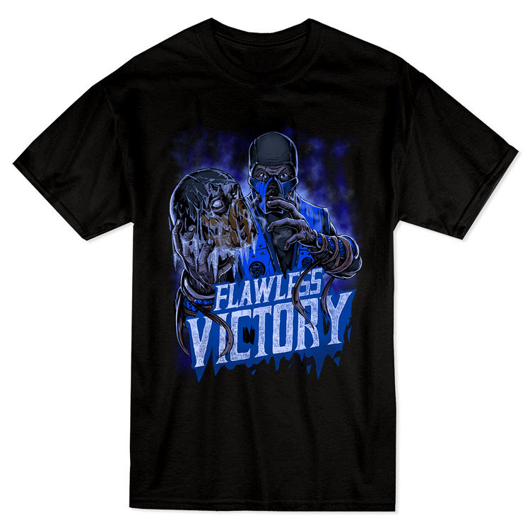 خرید تیشرت Flawers Victory Sub-zero | مشکی